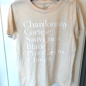 JCrew Wine Tee